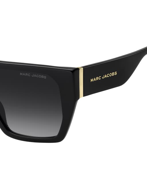 Marc Jacobs - Zonnebril met vierkant montuur in zwart , 2 van 4
