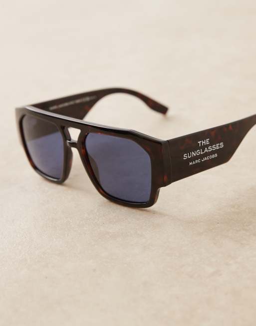 Marc Jacobsnavigator sunglasses in brown, 2 of 3