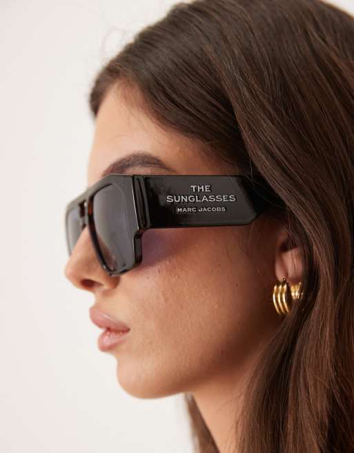 Marc Jacobsnavigator sunglasses in brown, 3 of 3