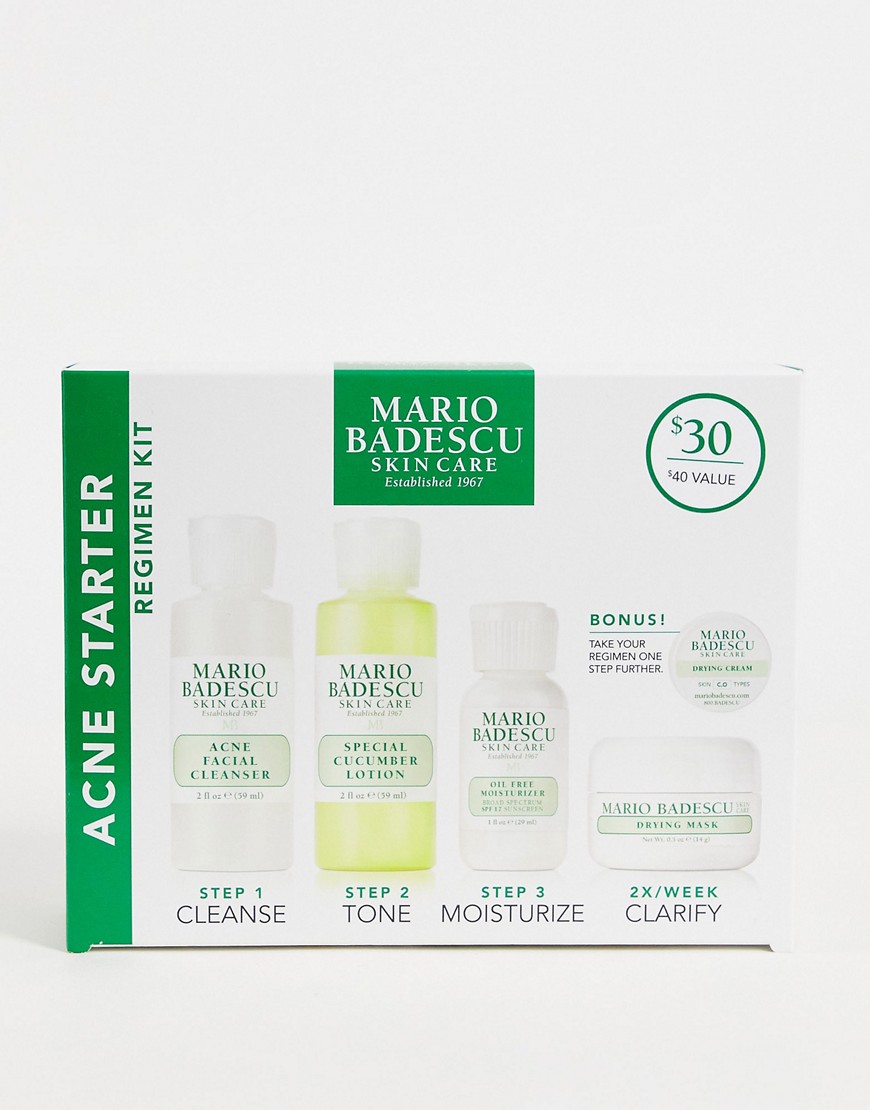Shop Mario Badescu Acne Starter Regimen Kit Save 25%-no Color
