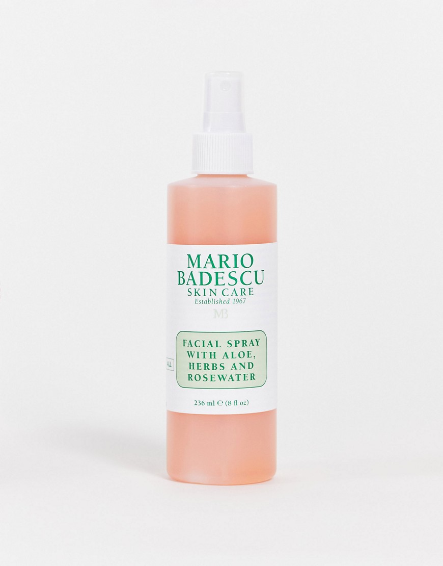 Mario Badescu - Ansigtsspray med aloe vera og rosenvand - 236 ml-Ingen farve