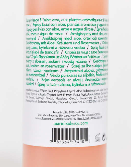 Mario Badescu - Ansigtsspray med aloe vera og rosenvand - 236 ml, 2 af 4