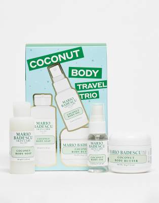 Mario Badescu - Coconut Body Travel Trio - Körperpflege-Reiseset - 20% Ersparnis-Keine Farbe