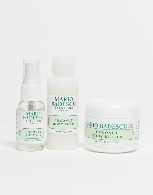 Mario Badescu - The Coconut Body - Set con tre prodotti da viaggio (risparmia il 20%), 2 di 4
