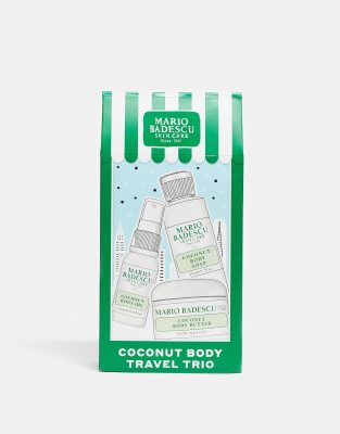 Mario Badescu - The Coconut Body Travel Trio - Körperpflege-Reiseset - 20% Ersparnis-Keine Farbe