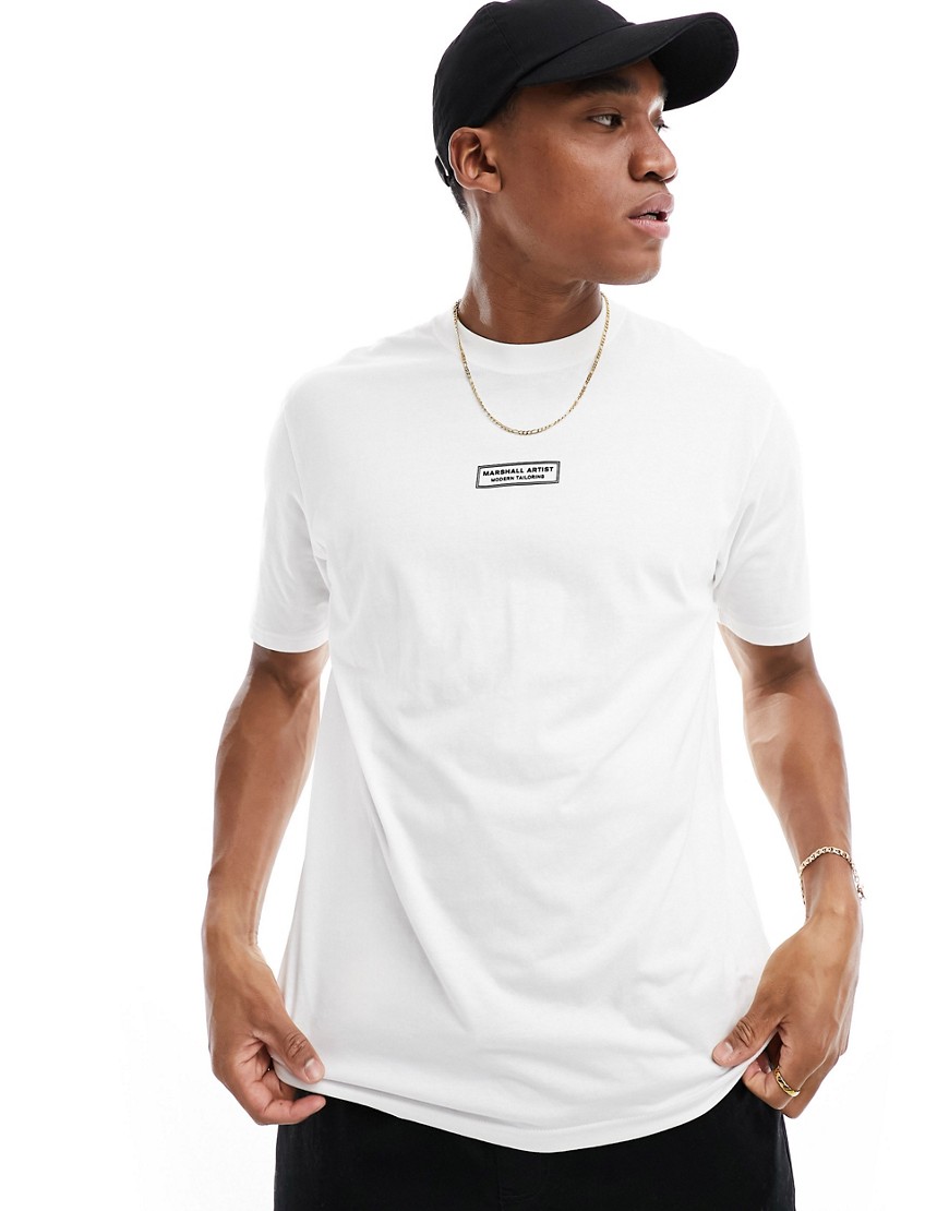 Marshall Artist box logo t-shirt in white
