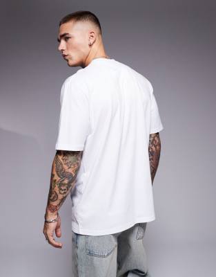 Marshall Artist Box Logo T-shirt In White