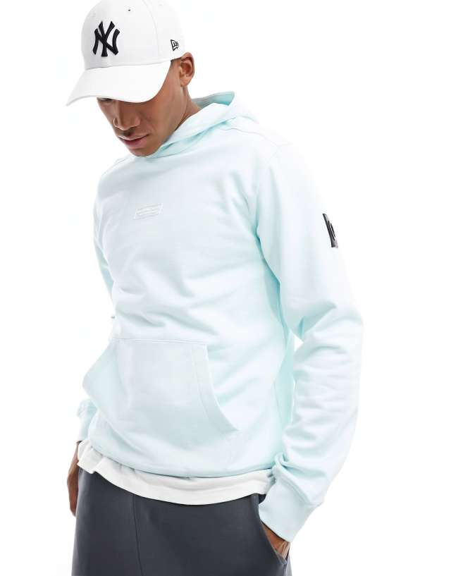 Marshall Artist - branded hoodie in light blue