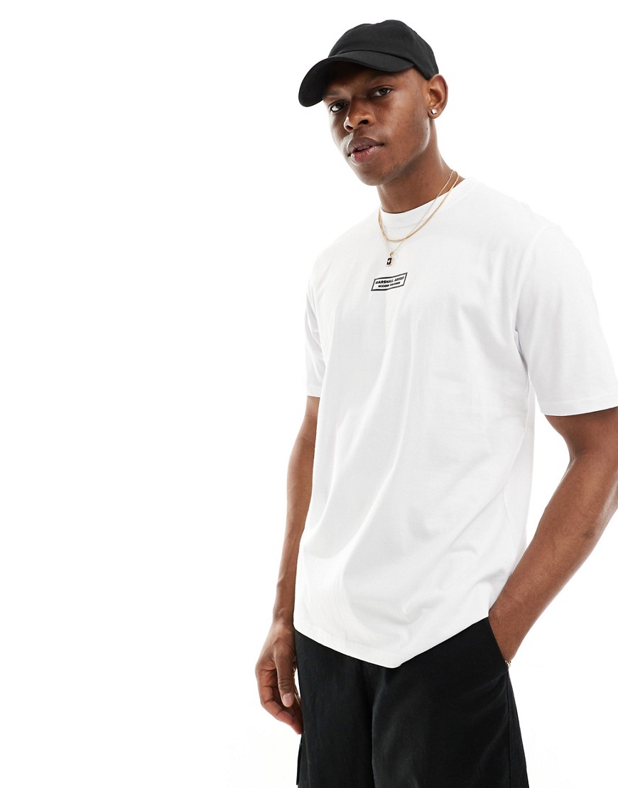 Marshall Artist branded short sleeve t-shirt in white