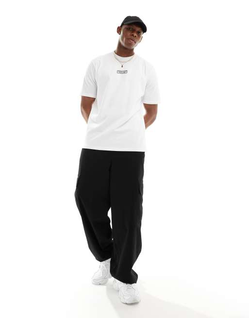 Marshall Artist branded short sleeve T-shirt in white, 4 of 4