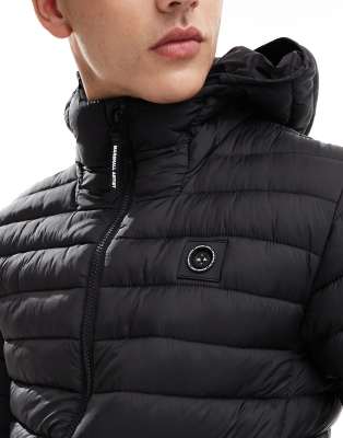 Marshall Artist Cascade Bubble Jacket In Black
