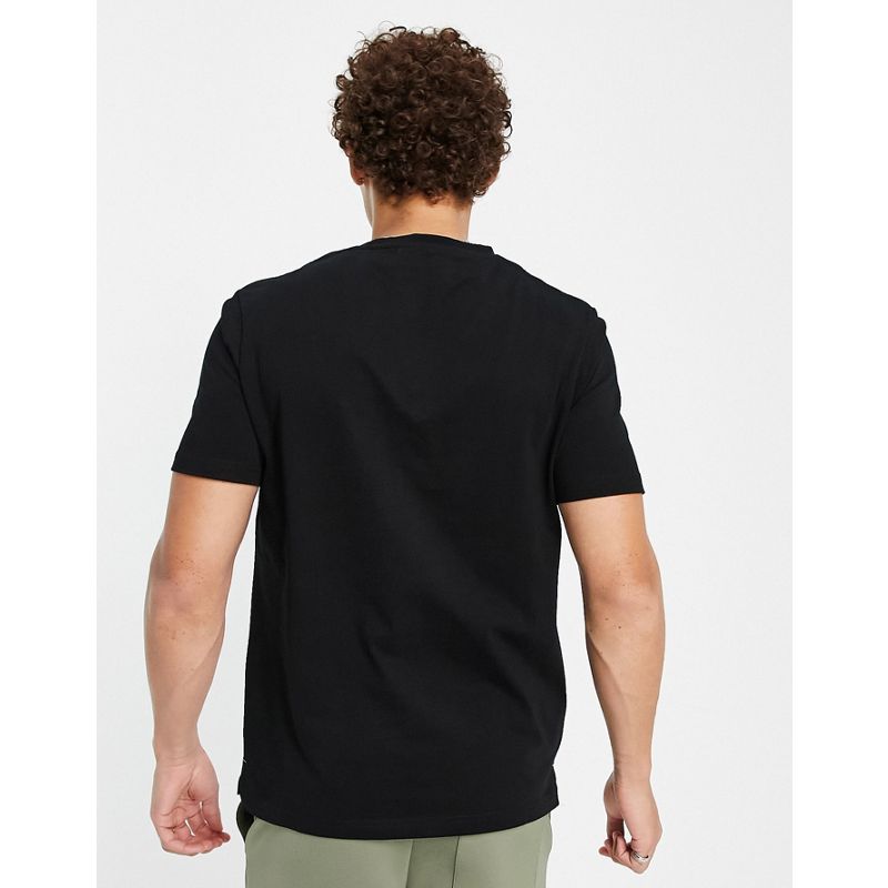 x7TdJ Uomo Marshall Artist - Chevron - T-shirt nera con riquadro