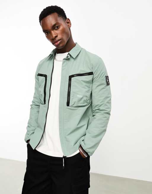 Marshall Artist compressa shirt in green