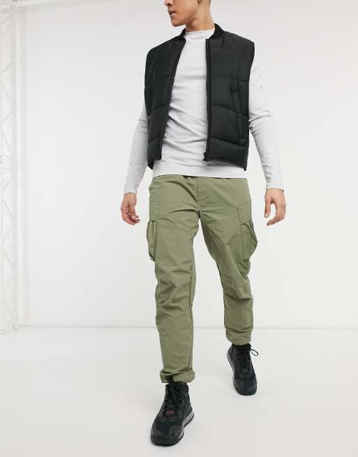 Marshall Artist cotton polyamide technical cargo pant in khaki ASOS