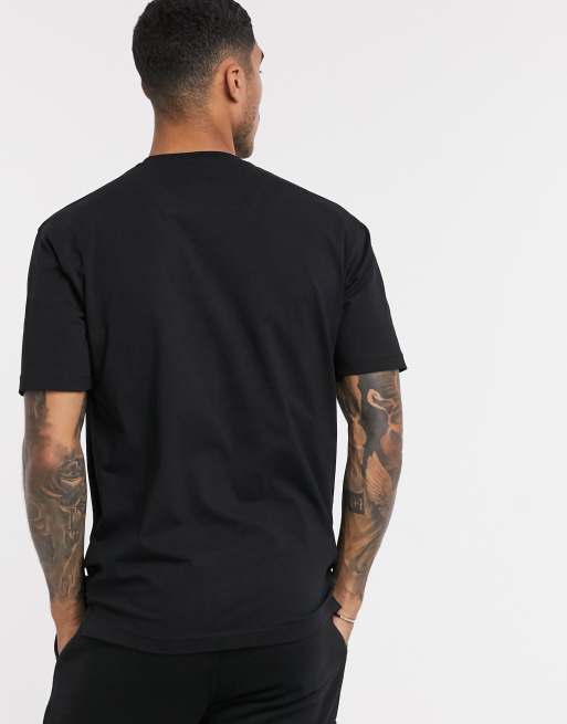 Marshall Artist - Fantom - Oversized T-shirt met biezen in zwart, 2 van 4