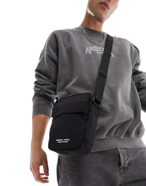 Marshall Artist - Flight tas met injection-logo in zwart