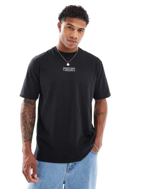 Marshall Artist injection graphic t-shirt in black - view 1
