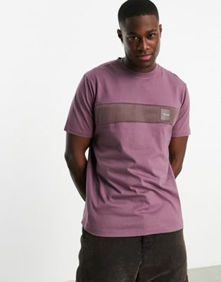 insignia t-shirt in purple