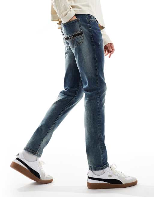Marshall Artist - Jeans skinny lavaggio vintage 