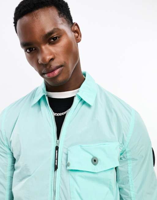 Marshall artist deals teal overshirt