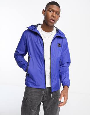 lauderdale lightweight jacket in blue