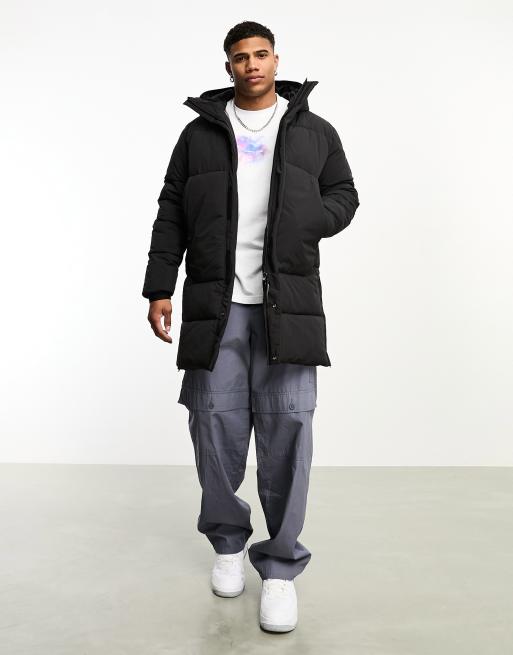 Calvin Klein Jeans two-tone ripstop puffer jacket in iridescent