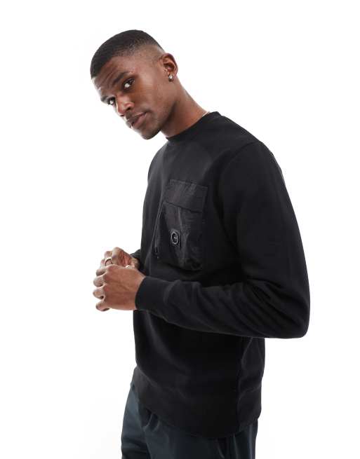 Marshall Artist - Nevado - Sort sweatshirt 