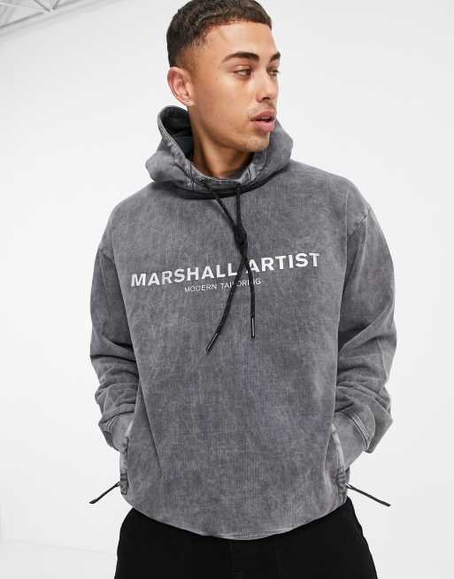 Marshall artist hoodie grey new arrivals