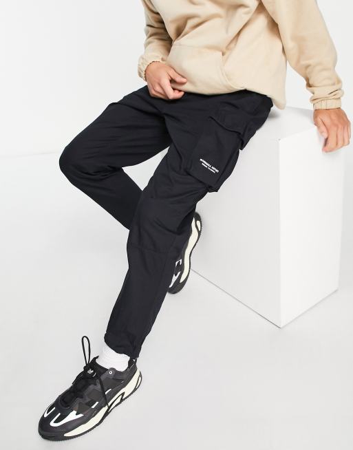 Marshall Artist ripstop cargo pants in navy | ASOS