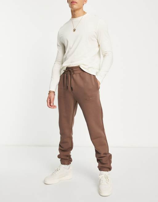 Marshall Artist santiago sweatpants in brown ASOS