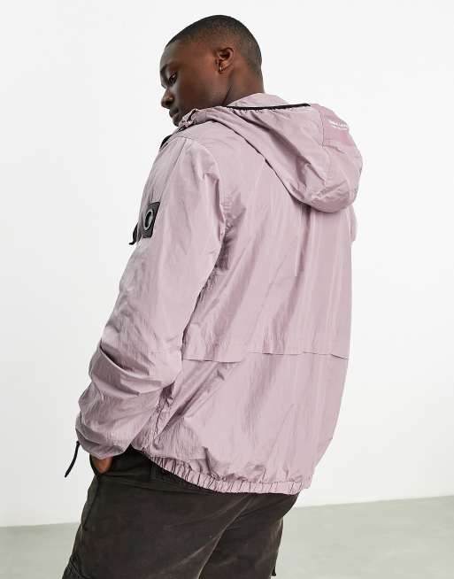 Marshall Artist scudo krinkle nylon jacket in dark pink | ASOS