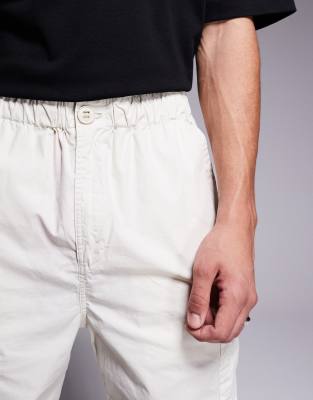 Marshall Artist Seafield Cargo Utility Shorts In Neutral