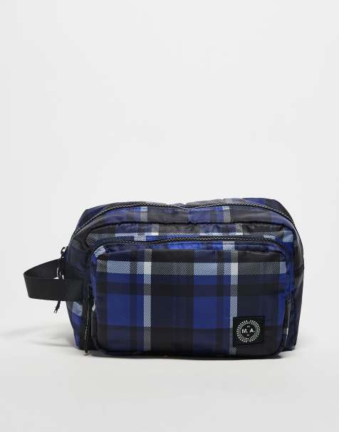 Marshall Artist - Siren - Beauty-case blu a quadri - view 1