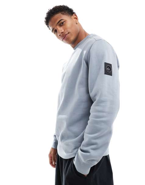 Marshall Artist – Siren – Grå sweatshirt med rund halsringning - view 1