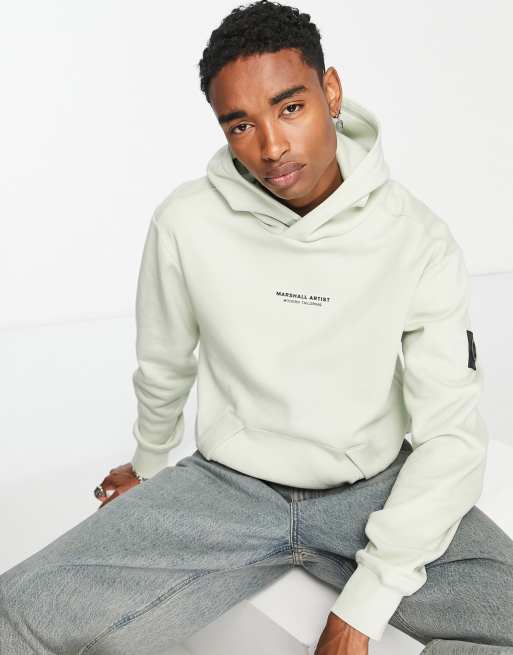 Marshall Artist siren hoodie in sage green | ASOS