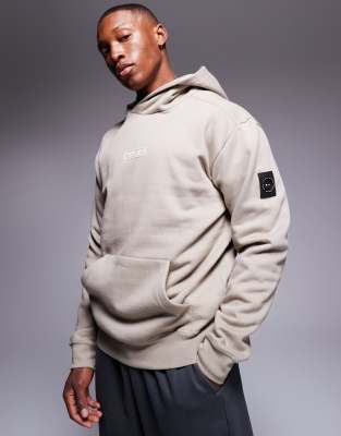 siren hoodie in stone-Neutral