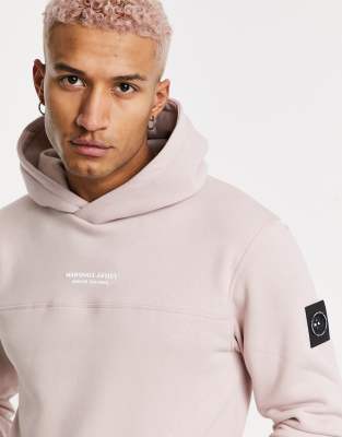 Marshall Artist Siren Logo Hoodie In Rose Gold-pink