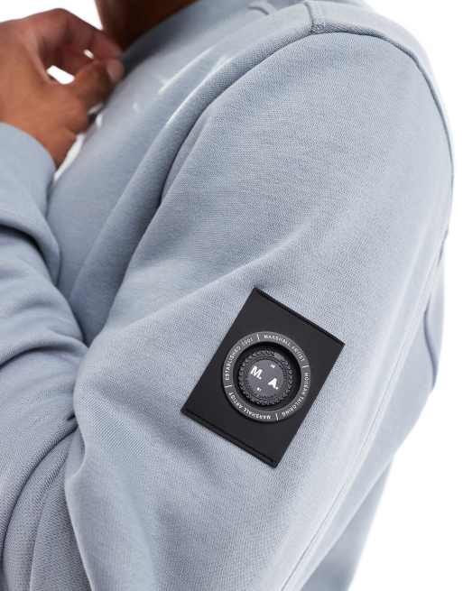 Marshall Artist - Siren - Sweatshirt met ronde hals in grijs , 3 van 4