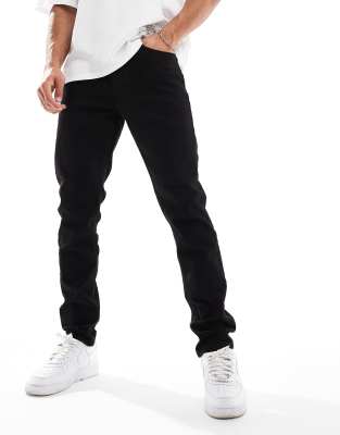 Marshall Artist Marshall Artist slim fit jeans in black overdye