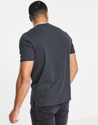 Homme Marshall Artist - T-shirt à poche avec motif sirène - Noir