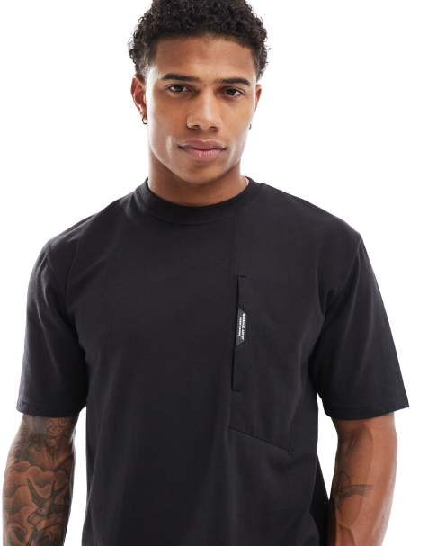 Marshall Artist - Technica - T-shirt in zwart - view 1