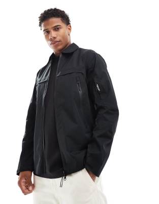 Marshall Artist tecnica overshirt in black