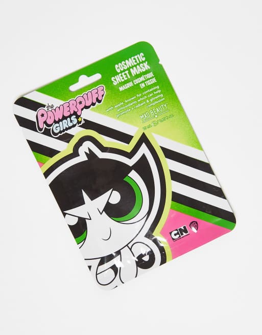 Mascarilla de lmina con diseo de Cactus de <em>Las Supernenas</em> | ASOS