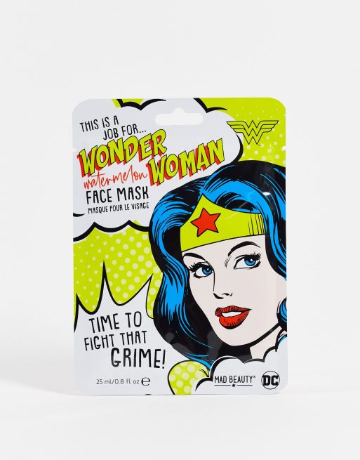 Mascarilla facial de Wonderwoman