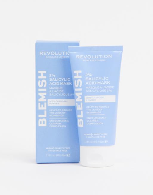 Mascarilla facial para manchas de ácido salicílico al 2% de Revolution Skincare