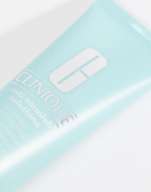 Mascarilla limpiadora reguladora de la grasa de 100 ml Anti Blemish Solutions de Clinique, 3 de 4