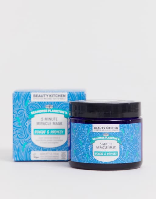 Mascarilla milagrosa en 5 minutos Seahorse Plankton+ de 60 ml de Beauty Kitchen