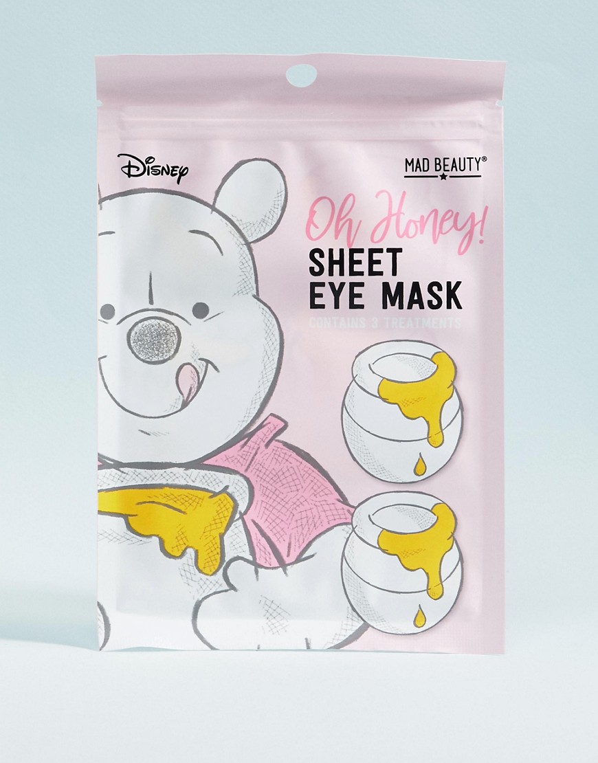 Maschera per occhi con Winnie the Pooh della Disney - Miele e cocco-Multicolore