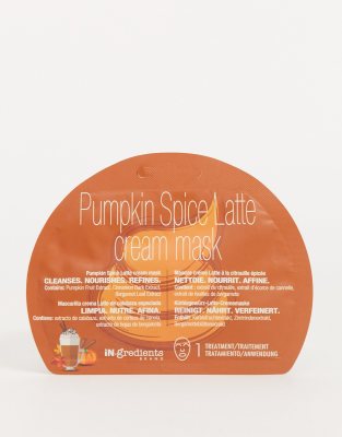 фото Маска для лица in.gredients pumpkin latte-бесцветный masquebar