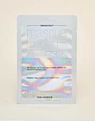 фото Маска для лица masquebar holographic foil peel off-бесцветный